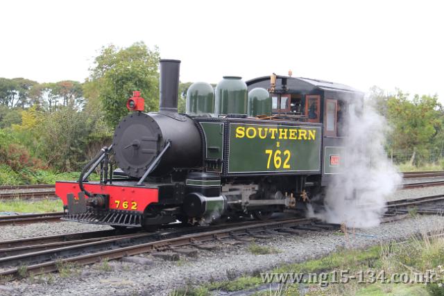 The visiting Lynton and Barnstaple loco Lyn. (Photo: L. Armstrong)