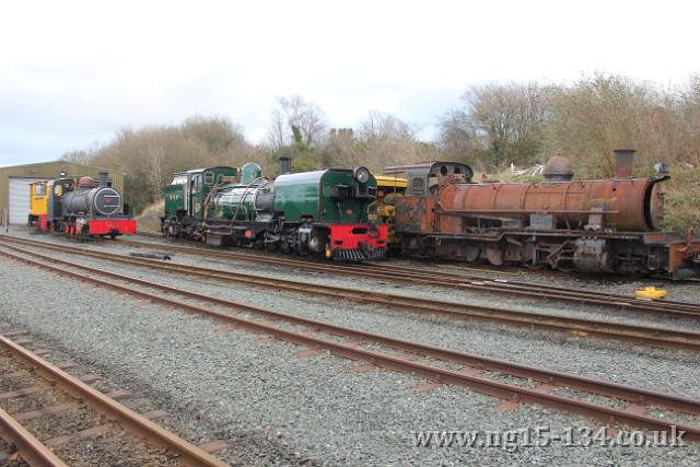 Nos.134 and 133 are now joined by NGG16 No143. (Photo: Laurence Armstrong)