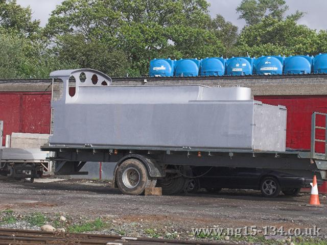 The tender body at Dinas on the Sunday of Superpower 2011 (Photo: L. Armstrong)