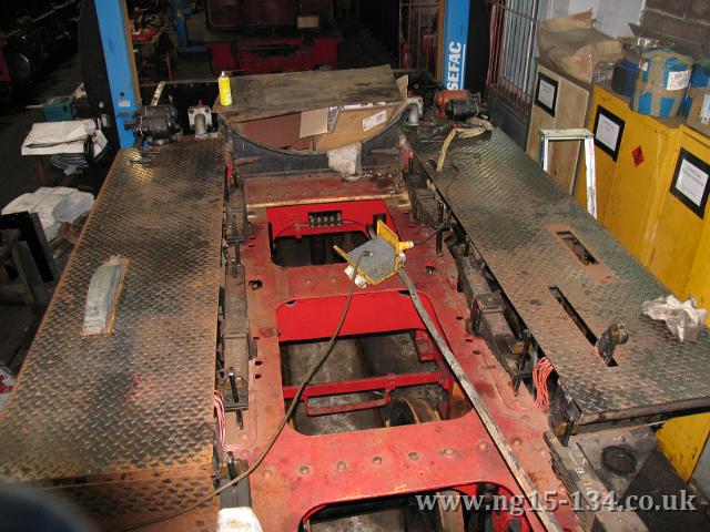 The left and right hand side running plates secured in place. (Photo: Laurence Armstrong)