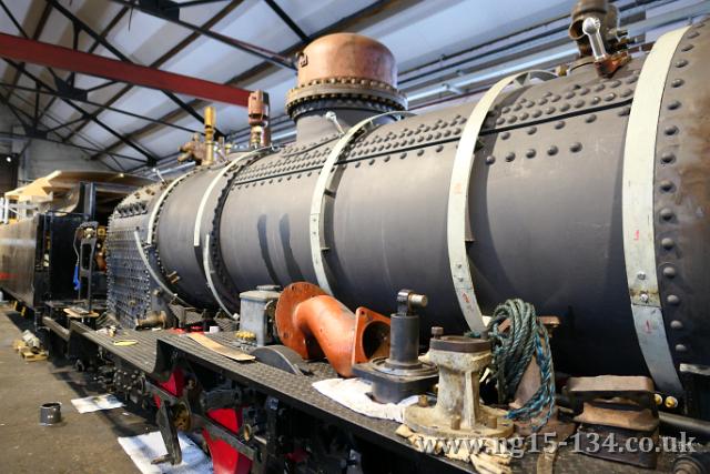 More crinoline bands being fitted. (Photo: Adrian Strachan)