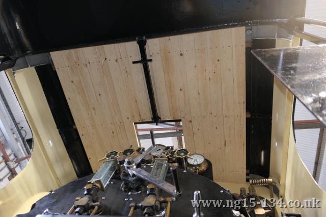 The wood liner to the cab roof taking shape (Photo: Laurence Armstrong)