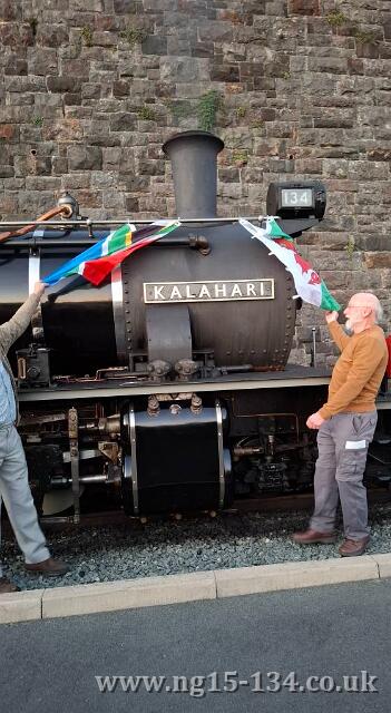 No.134 now has a name. (Photo: Robert Purcell)